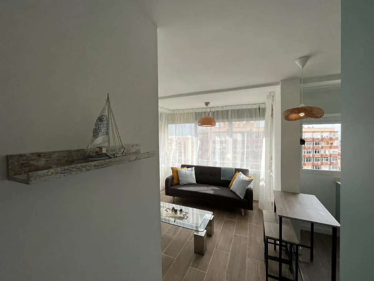 Tar11D: Sea View Studio with Smart TV in City Center Torremolinos 0*,  Spain